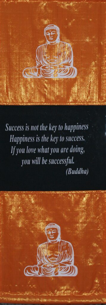 Success is not the key to happiness - Banner